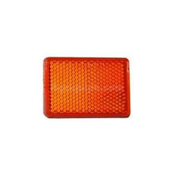 ≫ Catadióptrico Rectangular Naranja Adhesivo 59x49 mm | Agriquipo.com