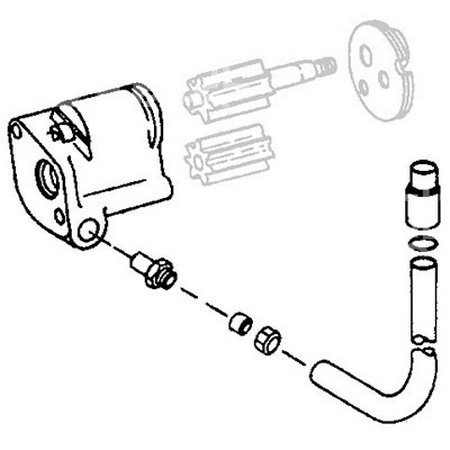 Bomba De Aceite Motor Para Tractor John Deere 2