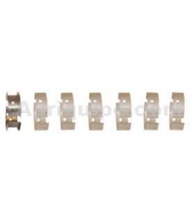 Juego De Cojinetes De Bancada 0.020 - 0.51 Mm Para Tractor John Deere