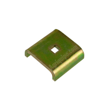 Chapa De Roce 62.5x 58 x 5 Mm Agujero 11x11 Para Cosechadora