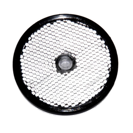 Catadióptrico Redondo Blanco Adhesivo 60 mm Para Tractor