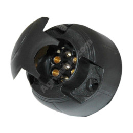Enchufe De Plástico 7 Polos Para Tractor