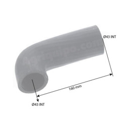 Manguito De Llenado De Agua Del Radiador Ø 43 X 43 MM Para Tractor Ford