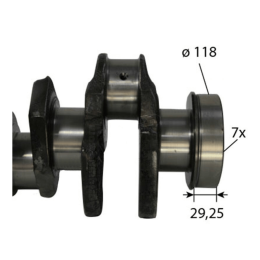 Cigüeñal Para Tractor John Deere 6cil 6930-7830