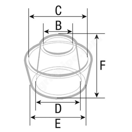 Vaso Para Tractor Deutz, Fiat, Ford, John Deere, Massey Ferguson 2