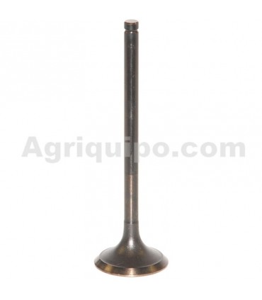 VÁLVULA DE ESCAPE Ø 40.80 X 8.00 MM - L 137.50 MM - 45 ° PARA TRACTOR FIAT