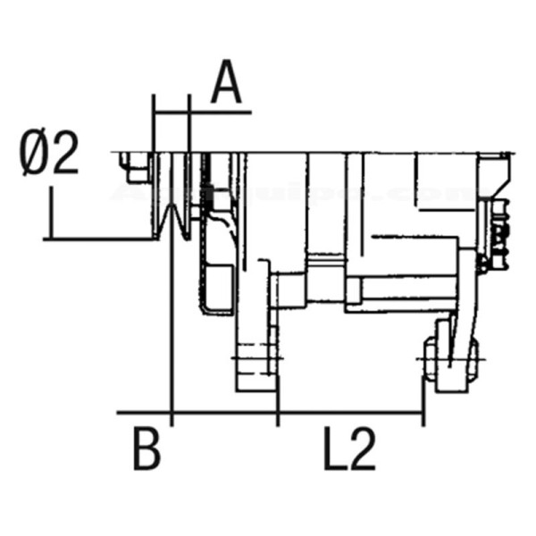 Alternador 12v/14v 120a Para Tractor New Holland
