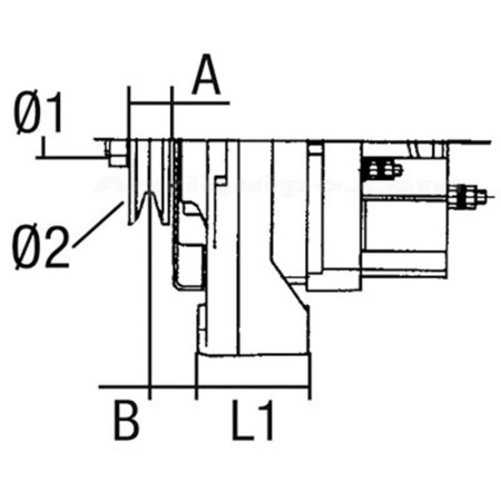 Alternador 12v/14v 120a Para Cosechadora John Deere, Case-Ih 2