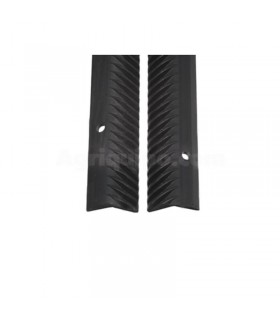 Par De Barras Raspadoras Izq/Drch L. 1565 Mm - 7 Agujeros Redondos En La Cara Lisa Para Cosechadora