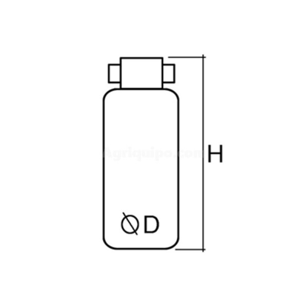 Deshidratador/Secador Con Filtro Para Tractor John Deere Serie 8000