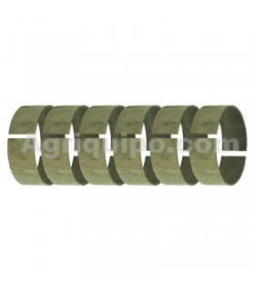 Juego Cojinetes De Biela 0.020'' - 0.51 Mm - Cobre/Plomo - 6 Cil. Para Tractor