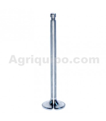 Válvula De Escape Ø 39.10 x 9.50 MM - L 156.50 MM - 45 ° Para Tractor Ford, New Holland