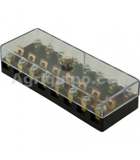 Caja De Fusibles De Tornillo - 8x Steatite Para Tractor John Deere