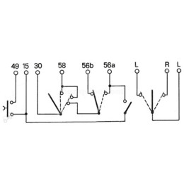 Interruptor Combinado Para Tractor Fiat
