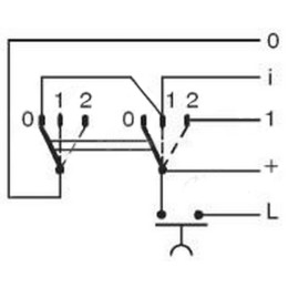 Interruptor Combinado 2 Posiciones Para Tractor  Fiat, Ford, New Holland