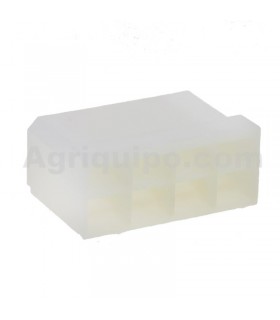 Conector Macho STD 6,3 MM 8 Polos Para Terminal Hembra Para Tractor