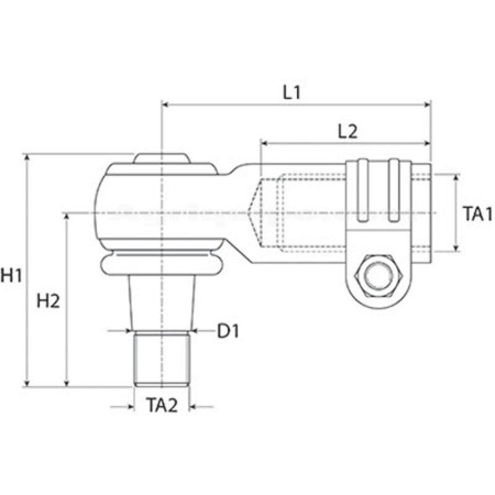 Rótula De Dirección Para Tractor John Deere 2