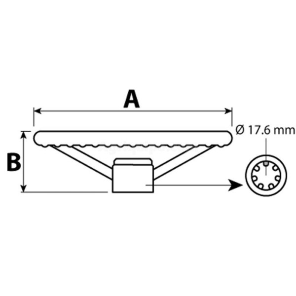 Volante De Dirección Para Tractor Case