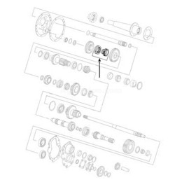 Engranaje Ø 67.92 X 97.95 Mm Para Tractor Ford