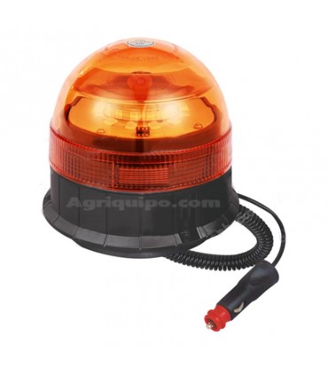 Rotativo Magnético De Led 12-24v 12x3w Magnético Para Tractor