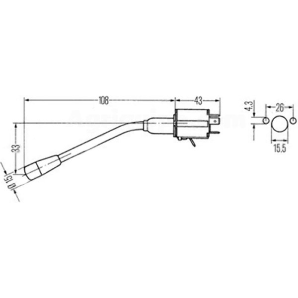 Interruptor Combinado Para Tractor Case, Deutz, Steyr