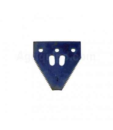 Cuchilla Con Dentado Superior 80 x 76 mm - 1 Pza Para Cosechadora John Deere