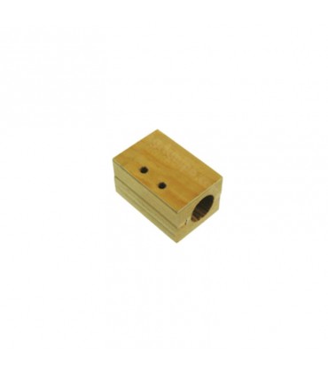 Cojinete De Madera 76 X 114 Mm - Ø 38 Mm Para Cosechadora John Deere