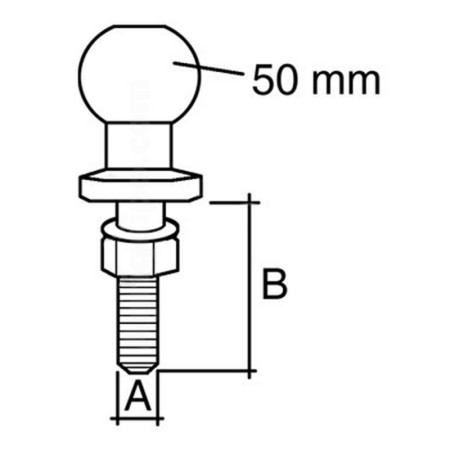 Bola Enganche Remolque Para Tractor 2