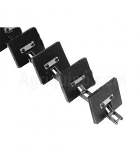 Cadena Transportadora Pasador D-8,3mm, 164 Eslabones, 40 Placas Para Cosechadora Claas, Oruga