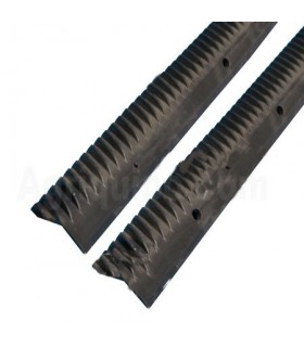 Barra Raspadora Izq L. 1360 mm - 6 + 6 Agujeros Redondos Para Cosechadora John Deere