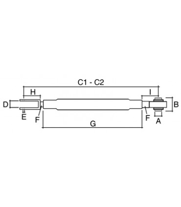 Conjunto Caja De Nivelación L 530/675 mm - Ø 20 x 16 mm Para Tractor Case-IH, Mc Cormick