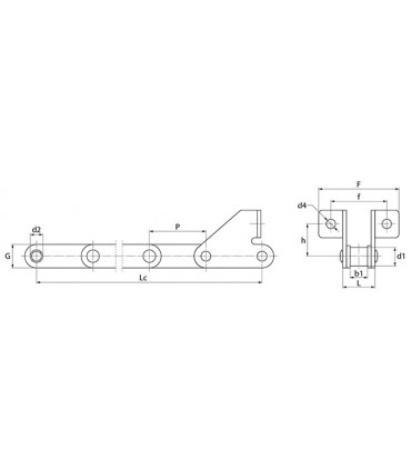 Cadena Elevadora Completa Para Cosechadora John Deere