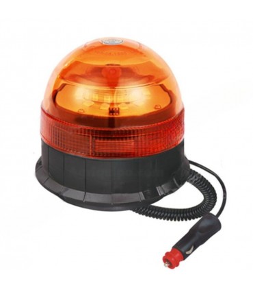 Rotativo Con Luz De Led Y Fijación Magnética 140x140Mm Para Tractor