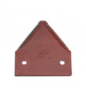 Cuchilla Con Dentado Superior 84 X 76 Mm - 1 Pza Para Cosechadora John Deere