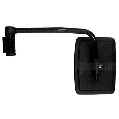 Espejo Retrovisor 236 x 180Mm Con Soporte Varilla Ø 20Mm Plano Derecho Para Tractor Case-Ih, New Holland, Steyr