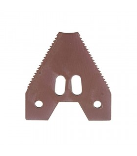 Cuchilla Con Dentado Superior 81 X 76 Mm Para Cosechadora John Deere