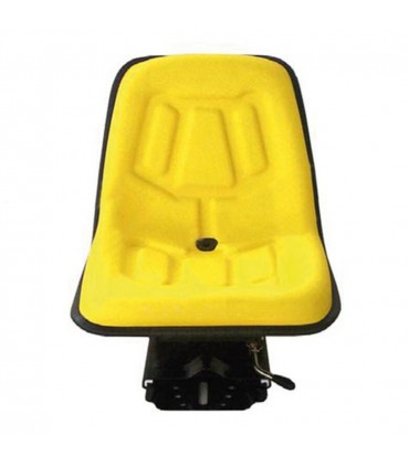 Asiento Base Inclinada Amarillo Para Tractor John Deere