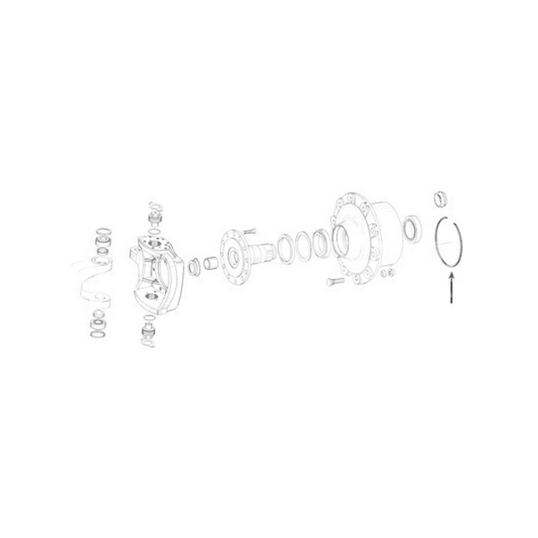 Circlip Para Tractor Case-Ih
