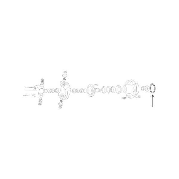 Circlip Para Tractor Case-Ih