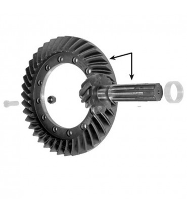 Grupo Cónico z 6/37  Para Tractor Massey Ferguson