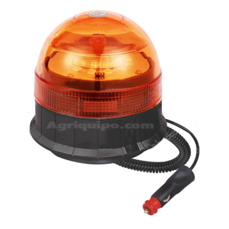 Rotativo Magnético De Led 12-24v 12x3w Magnético Para Tractor