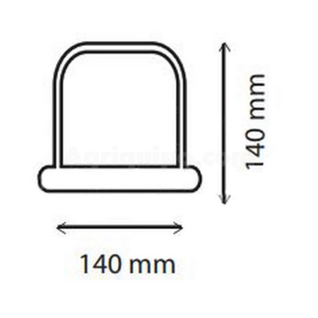 Rotativo Magnético De Led 12-24v 12x3w Magnético Para Tractor 2