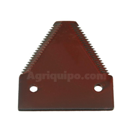 Cuchilla Con Dentado Superior 83 X 76 Mm - 1 Pzas Para Cosechadora Claas-Harvesting, Caterpillar 2