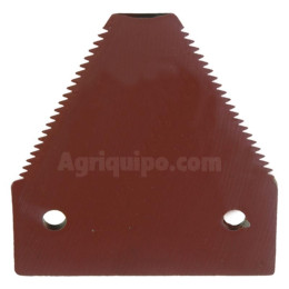 Cuchilla Con Dentado Superior 83 X 76 Mm - 1 Pzas Para Cosechadora Claas-Harvesting, Caterpillar