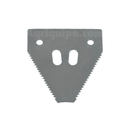 Sección De Cuchilla 80 X 75 Mm -1 St - Superior Para Cosechadora John Deere, Deutz, Laverda