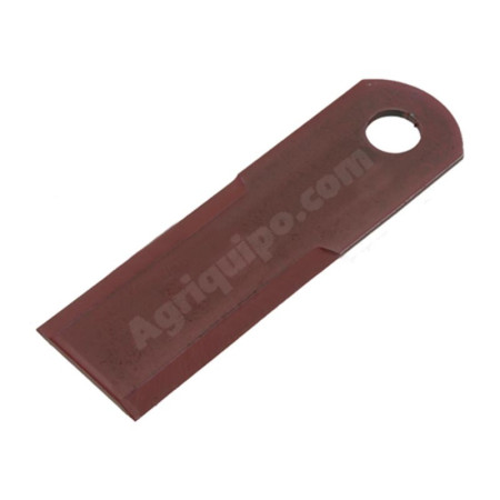 Cuchilla Picador De Paja 173 x 50 x 4 mm - Ø 20.1 mm - 1 Pza Para Cosechadora Case-IH, Claas-Harvesting