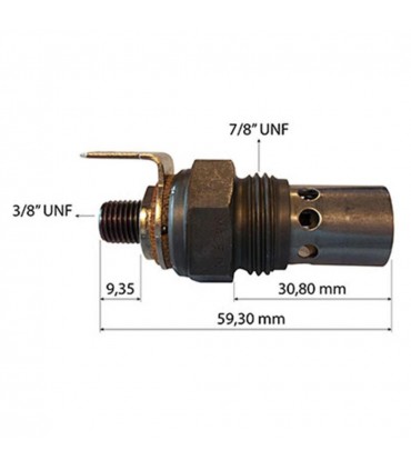 Calentador Antorcha motor Perkins para Tractor