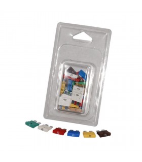 Paquete De Fusibles Est. Clavijas Planas 5A  30A - 35 Pzas