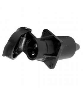 Enchufe De Plástico 3 Polos Machos - 12/24 V Para Tractor Case-Ih