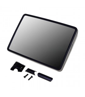 Espejo Retrovisor 308 x 255Mm Varilla Ø 22Mm Plano Eléctrico Para Tractor John Deere